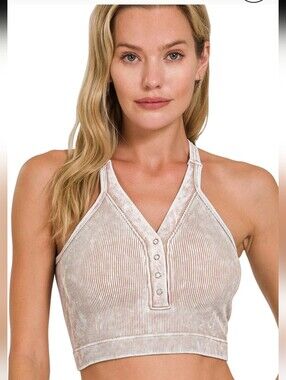 Kali Rose No Comparison Padded Bralette In Ash Mocha ‼️please read Description